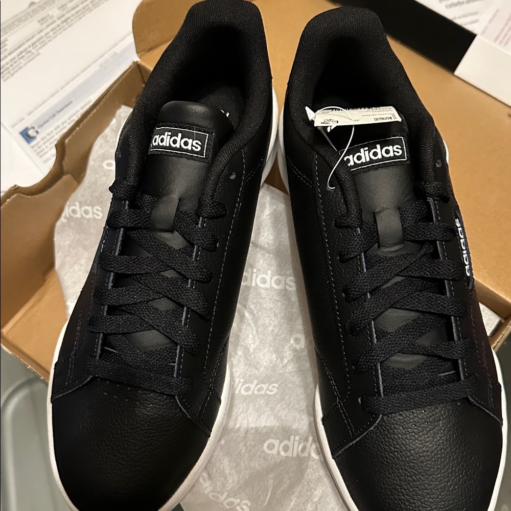 Adidas Classic Black and White Sneakers